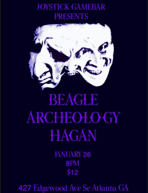Beagle, Archeology and Hagan at Joystick