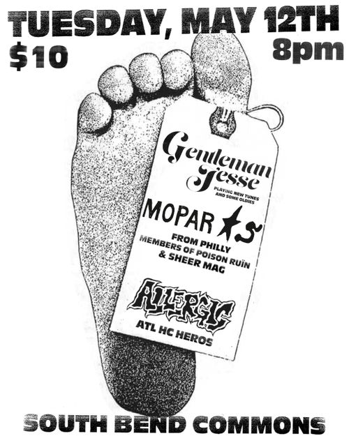 Gentleman Jesse, Mopar Stars, Allergic