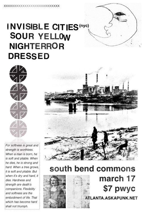 invisible cities (nyc) / sour yellow / nightterror / dressed
