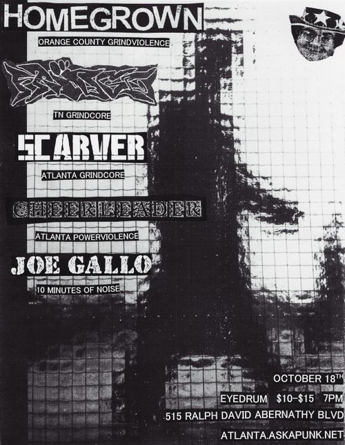 HOMEGROWN, FRIDGE, CHEERLEADER, SCARVER AND JOE GALLO